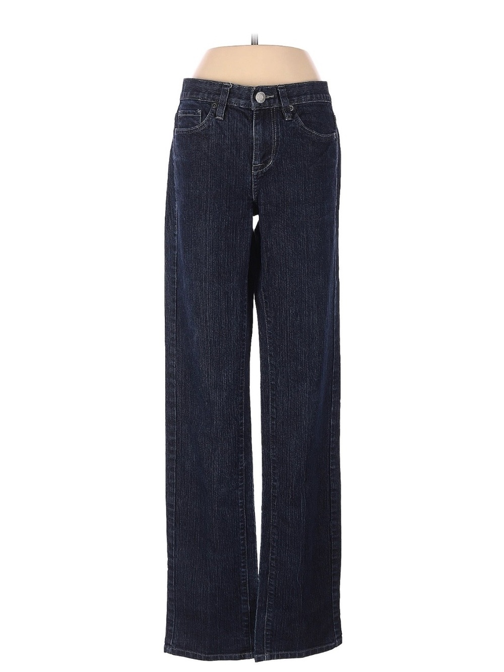 Calvin Klein Jeans Dark Indigo Wide-Leg Flare Jeans